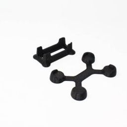 3D Printed Raspberry Pi 4 Case Stand Black-18