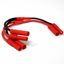 SafeConnect HXT 4mm in Parallel Battery Adapter Cable (2 ESC side – 1 Battery Side)-9