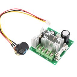 DC Motor Governor PWM Variable Speed Control Switch 6V-90V 15A-0