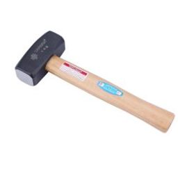 Taparia GH 1000 Steel Club Hammer with Handle (Beige and Black) (1000g)-29