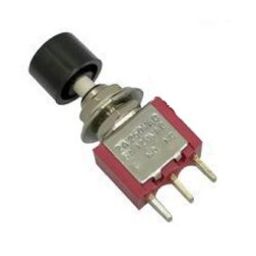 Black DS-612 6MM 3PIN Mini Momentary Self- Reset Automatic Return Push Button Switch-47