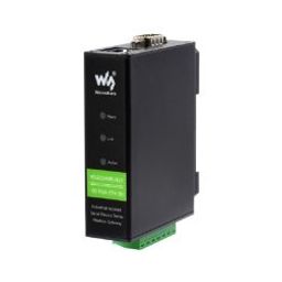 Waveshare Rail-Mount Serial Server RS232/485/422 to RJ45 Ethernet Module TCP/IP to serial With POE Function-24
