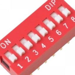 8 Way Slide Switch 2.54mm Pitch-27