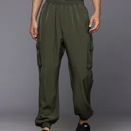 HRX by Hrithik Roshan Cargo Style Lifestyle Joggers-image-94