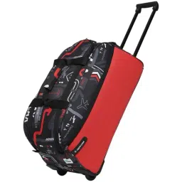 Uppercase JFKT Red Large Duffle Bag-image-46