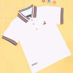 Pantaloons Baby Boys Bright White Cotton Solid Full Sleeves T-Shirts-image-99