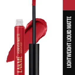 Lakme Forever Matte Liquid Lip Color Red Carpet - 5.6 ml image 1