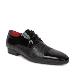 Gabicci Men's Flare Black Derby Shoes-image-36