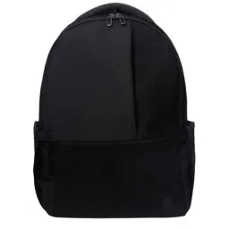 Carriall Fine Black Solid Medium Laptop Backpack-10