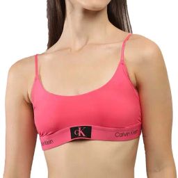 Calvin Klein Underwear Cerise Lipstick Logo Regular Fit Bra-picture-40