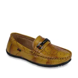 Tiny Bugs Kid's Mustard Casual Loafers-picture-32