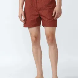 Peter England Rust Cotton Regular Fit Printed Boxers-image-33