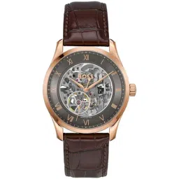BOSS 1514253 Principle Skeleton Analog Watch for Men-picture-12