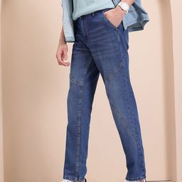 Mast & Harbour Men Regular Fit Paneled Jeans-picture-20