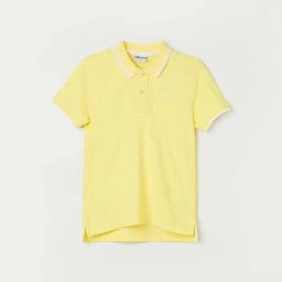Fame Forever by Lifestyle Kids Yellow Cotton Regular Fit Polo T-Shirt-image-82