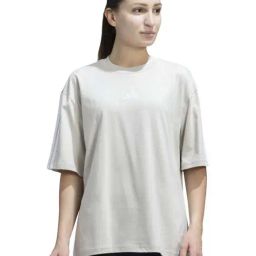 Adidas Grey Cotton Fitted Sports T-Shirt-image-25