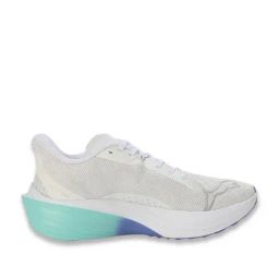 Puma Women's PROFOAM LITE Electric Peppermint White Running Shoes-29