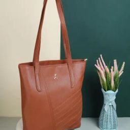 Mochi Tan Medium Tote Bag-22