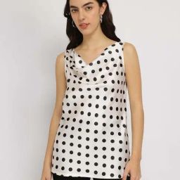 FableStreet White Printed Top-picture-35