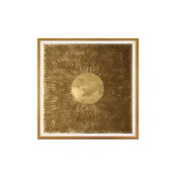 999Store Gold Abstract Pattern Printed Canvas Painting image 2