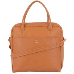 Baggit Orange Solid Small Handbag-image-14