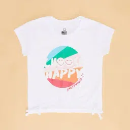 Pantaloons Junior White Printed T-Shirt-image-19