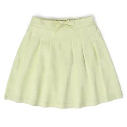 MiArcus Kids Light Green Textured Skirt-image-12