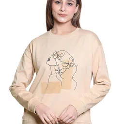 FIRST SLEEP Women Printed Sweatshirt-picture-11