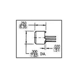 Bourns TRIMMER POTENTIOMETER, 100KOHM 4TURN THROUGH HOLE Model No - 3339P-1-104LF.-picture-10