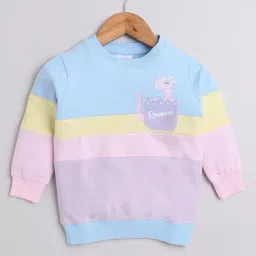 Bumzee Girls Multicolor Printed Full Sleeves Sweatshirt-image-49