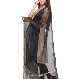 Dupatta Bazaar Black Dupatta image 2