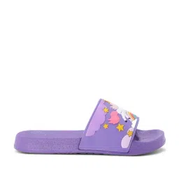 Pantaloons Junior Girls Lilac Slides-image-92