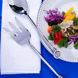 Gibox Chrome Steel Serveware - Set Of 2-30