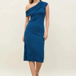 Styli Blue Fitted Dress-image-104