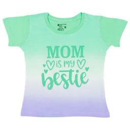 Bodycare Kids Green & Lavender Graphic T-Shirt-image-64