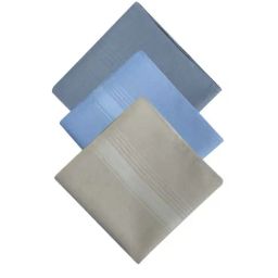 Dollar Multicolor Solid Handkerchiefs for Men - Pack of 5-13