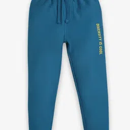 Ed-a-Mamma Kids Teal Solid Joggers-picture-9