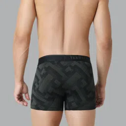 Van Heusen Regular Fit 4 Way Stretch Body Defining Fit Allover Print Trunks - SPP-17 image 2