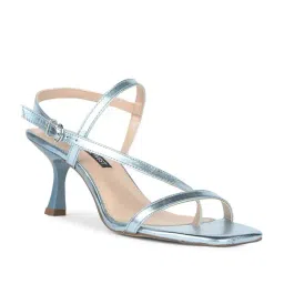 Nine West Women's Blue Ankle Strap Stilettos-picture-22