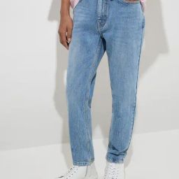 nuon men Nuon by Westside Light Blue Slim-Fit Mid-Rise Jeans-picture-19