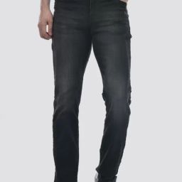 NUMERO UNO Washed Black Regular Fit Mid Rise Jeans-image-19
