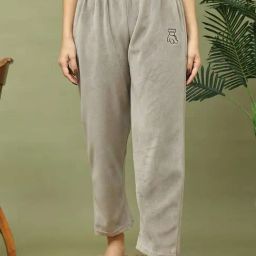 TAG 7 Grey Velvet Regular Lounge Pant-image-36