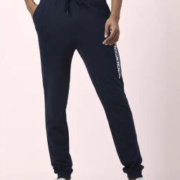 Ajile by Pantaloons Navy Slim Fit Printed Joggers-15