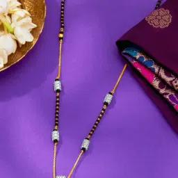 P.N.Gadgil Jewellers Beads Of Eternity Yellow Gold Modern Mangalsutra For Women-picture-16