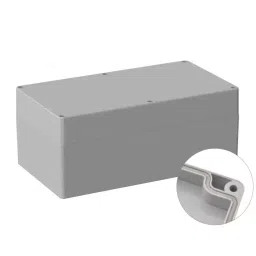 RS PRO Grey Polycarbonate General Purpose Enclosure, IP66, IK07, Grey Lid, 200 x 360 x 149.5 mm Model No 2010171-image-74