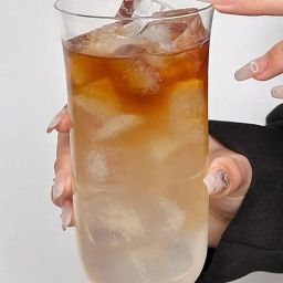 Smokey Cocktail Transparent Smooth Edge Cocktail Tumbler - Set of 6 (1000 ml)-image-15