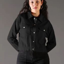 SHOWOFFFF Black Regular Fit Jacket-picture-13