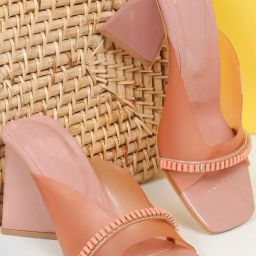 Pelle Albero Women's Pink Casual Sandals-image-92