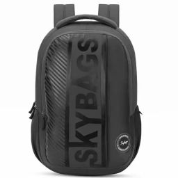Skybags Grad 05 Dark Grey Polyester Printed Laptop Backpack - 30 Ltrs-53