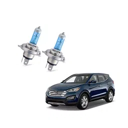 Auto Pearl H4 Ultra Blue High Beam Halogen Head Lamp Bulb for Santa Fe-30